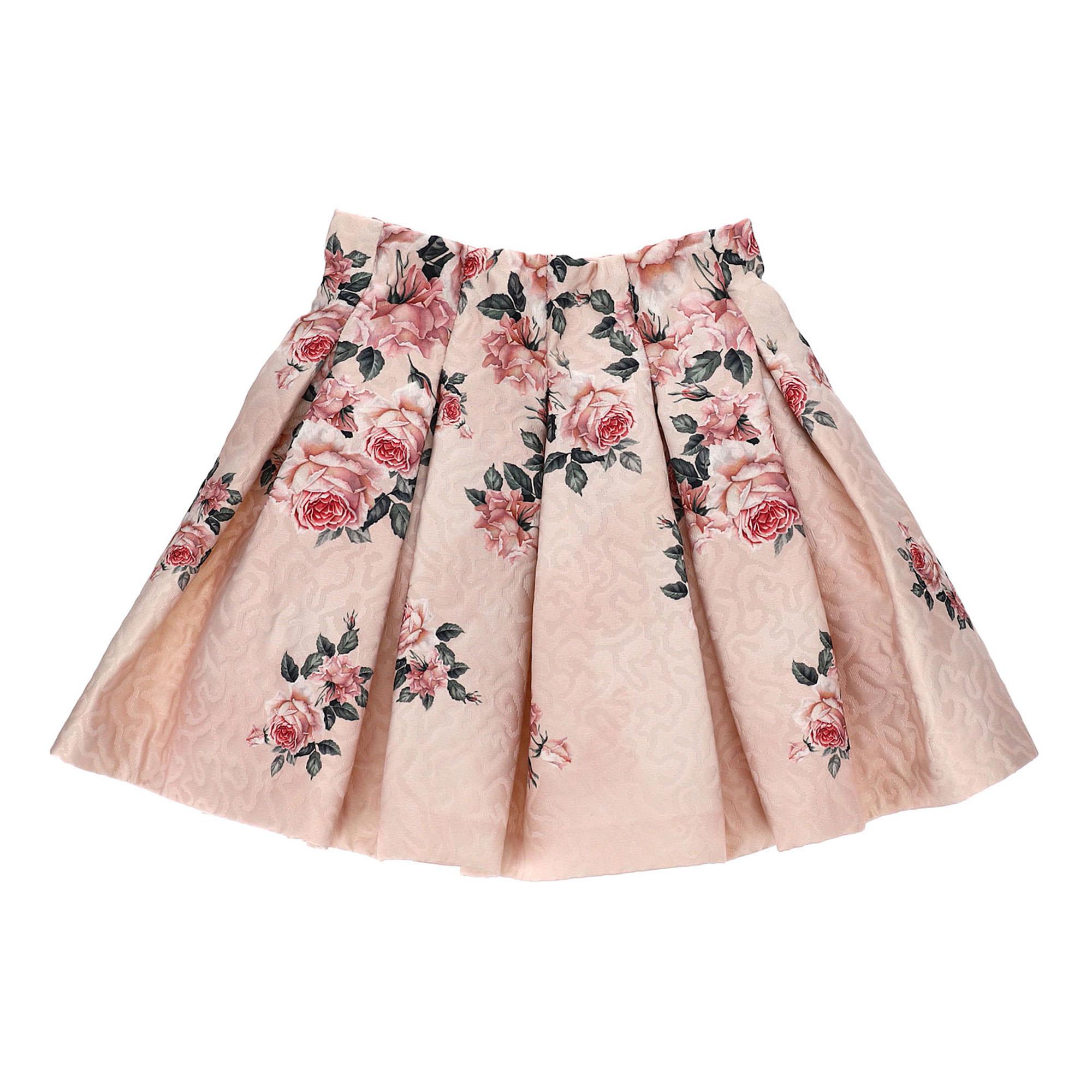 Rose Brocade Skirt